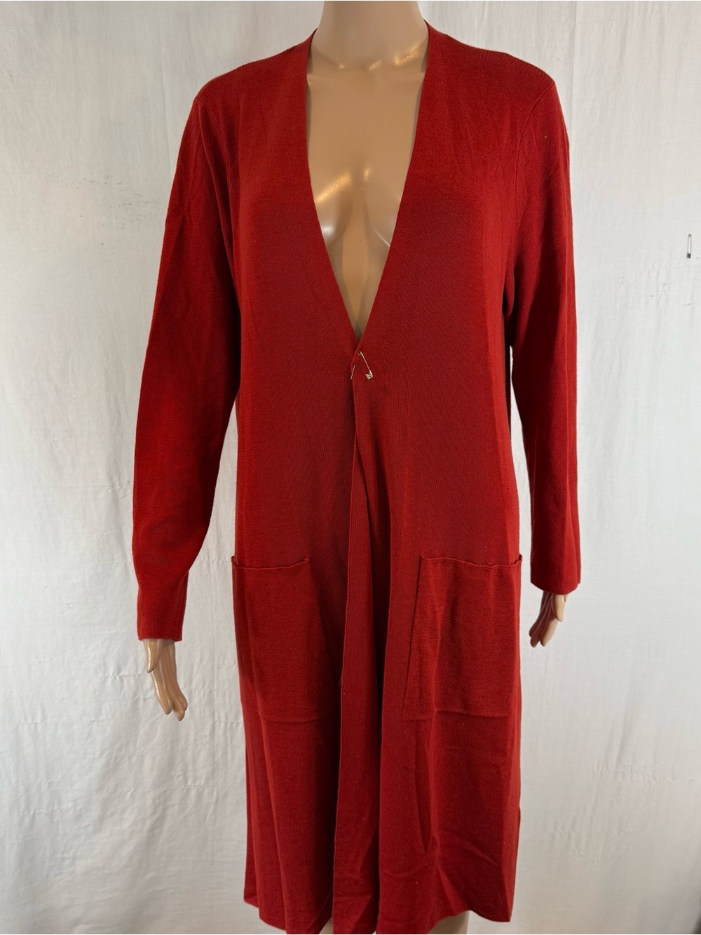 Eileen Fisher Red Men's Sweater